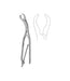 Ulrich Bone Holding Forceps Curved 28cm