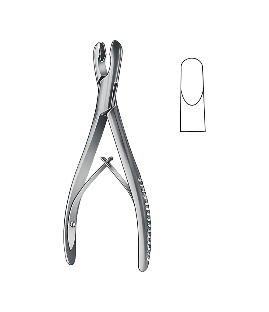 Luer Bone Rongeurs Straight 17.0cm