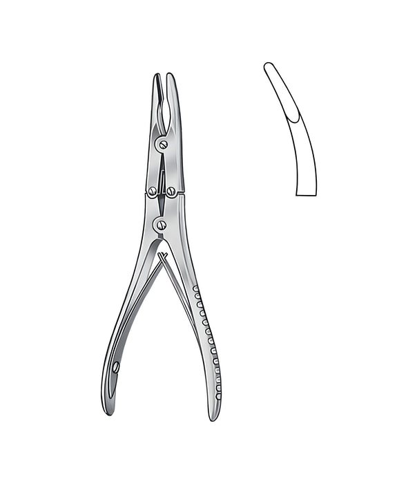 Kleinert-Kutz Bone Rongeurs 15cm 2x13mm