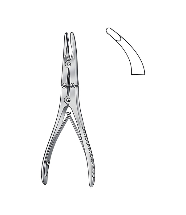 Kleinert-Kutz Bone Rongeurs 15cm 3x8mm