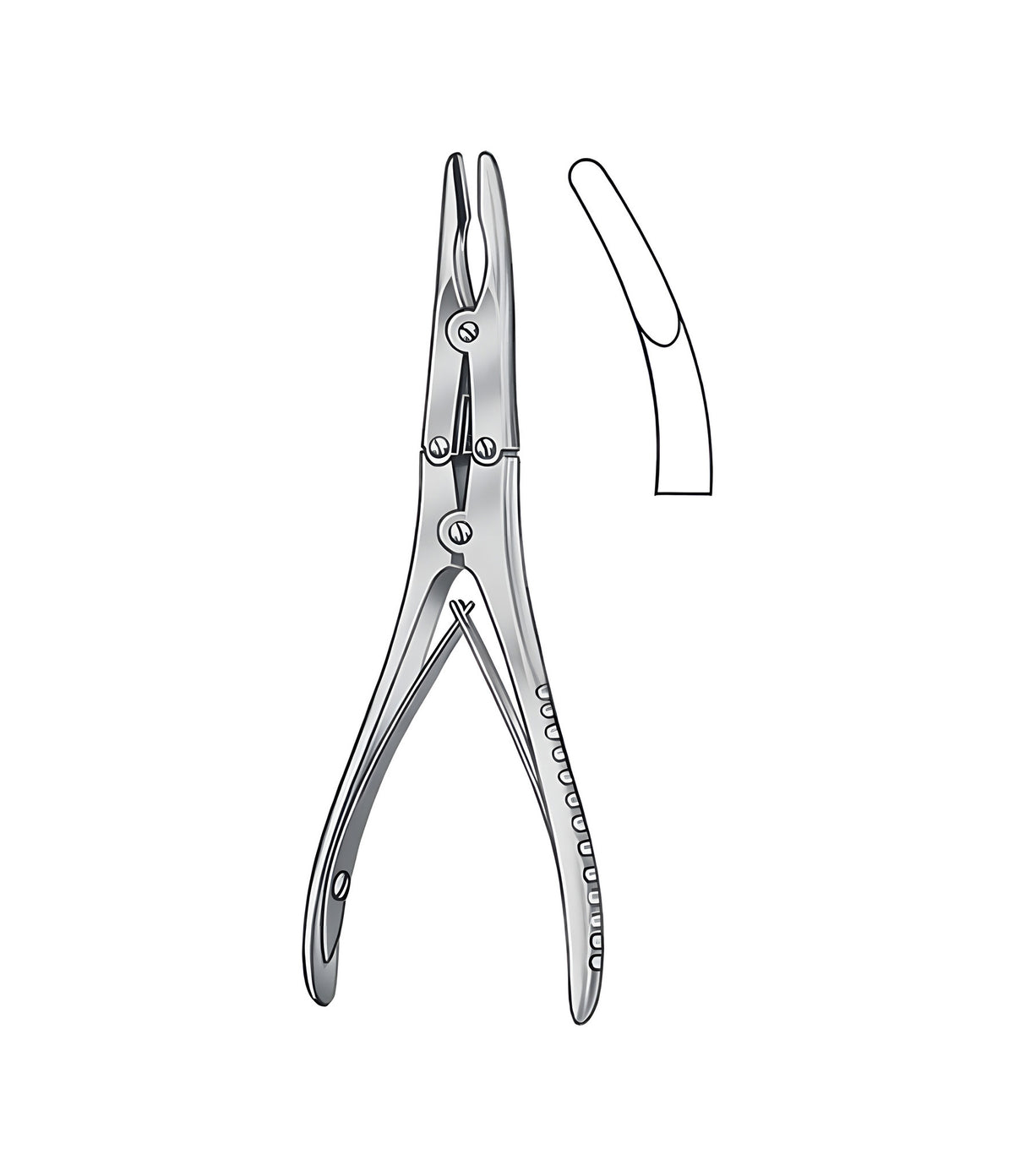 Ruskin-Mini Bone Rongeurs 15.0cm — Stark Medical Pty Ltd