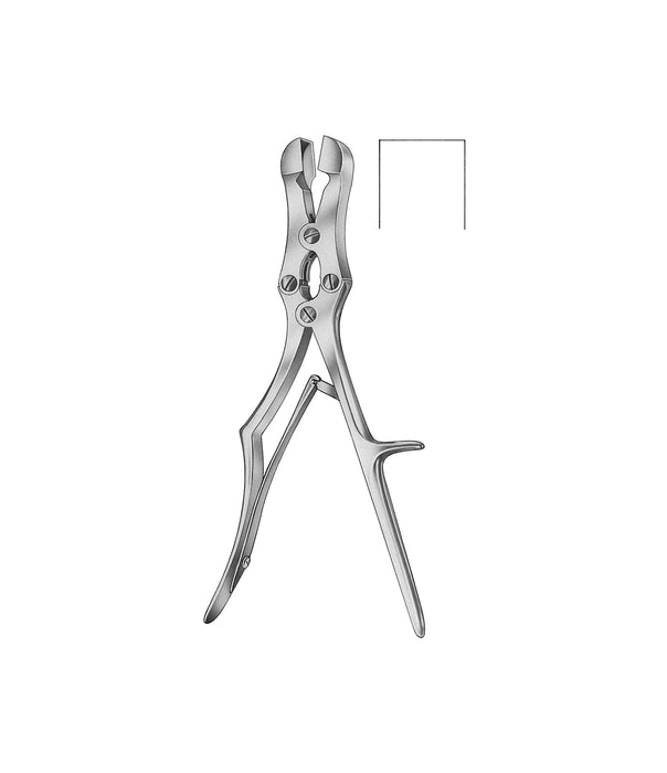 Sauerbruch Bone Rongeurs 30.0cm Square