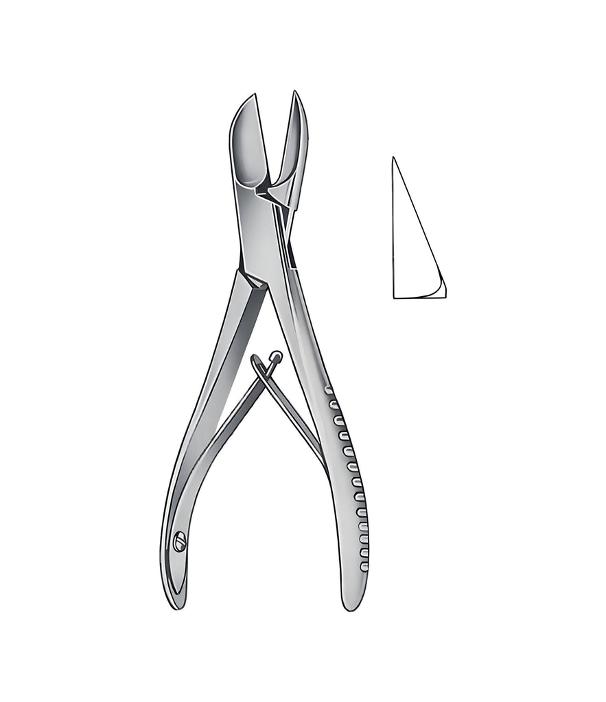 Liston Bone Cutting Forceps Curved 14cm