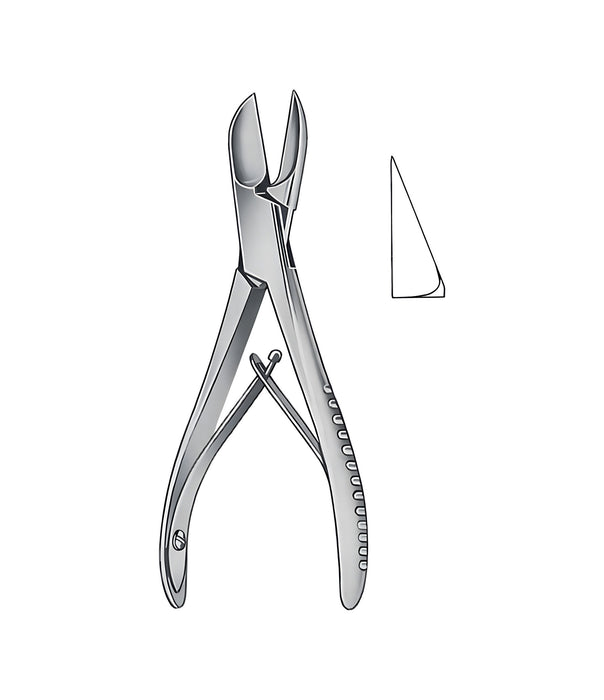 Liston Bone Cutting Forceps Curved 14cm