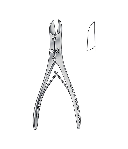 Ruskin-Liston Bone Cutt.Forceps Straight 18.5cm