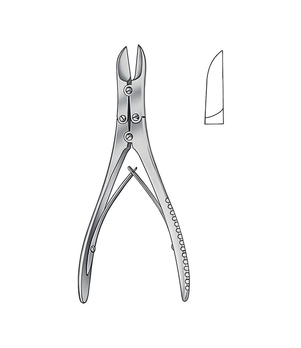 Ruskin-Liston Bone Cutt.Forceps Straight 18.5cm