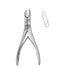 Ruskin-Liston Bone Cutt.Forceps Curved 18.5cm