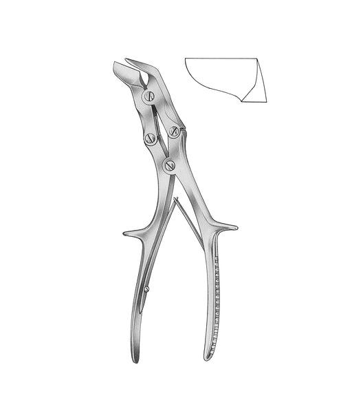 Semb Bone Cutting Forceps Angled 24.0cm