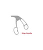 Rongeur Shaft Straight 125 mm