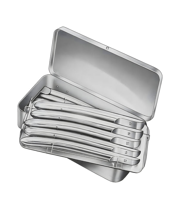 Hegar Dilattors Set 4-17 mm Metal Case