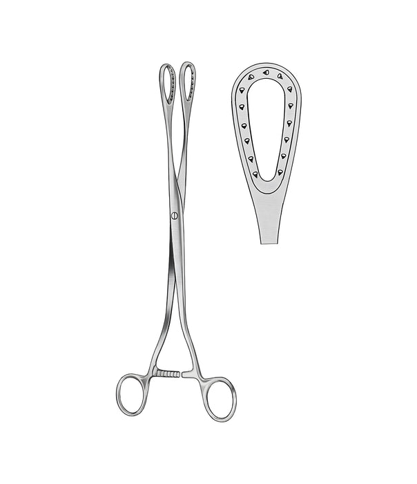 Saenger Ovum Forceps Straight 27.0cm