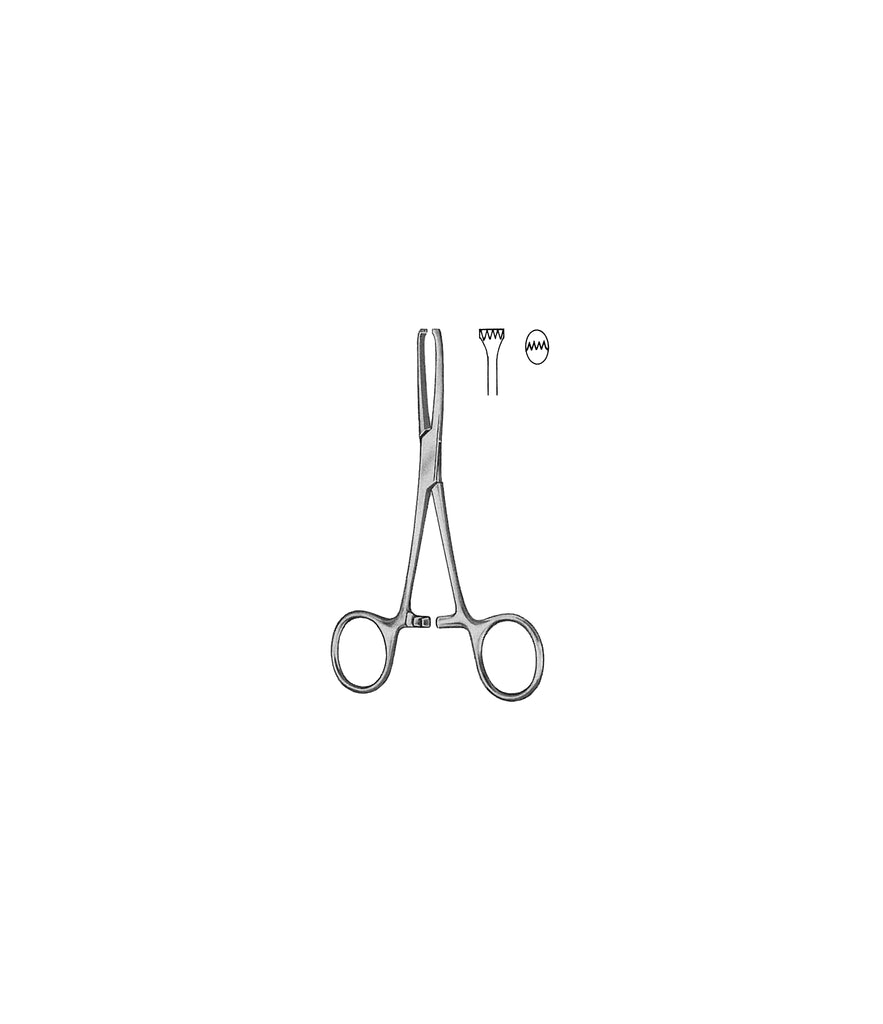 Allis-Baby Tissue Seiz.Forceps 4x5 Toothed 12.5cm