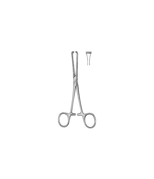 Boys-Allis InToothedTissue Forceps 5x6 Toothed 15.0cm