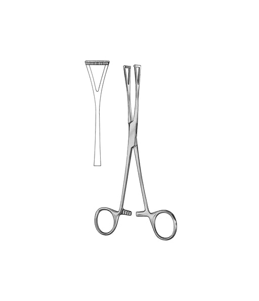 Duval Intestinal Tissue Forceps Small 20.0cm