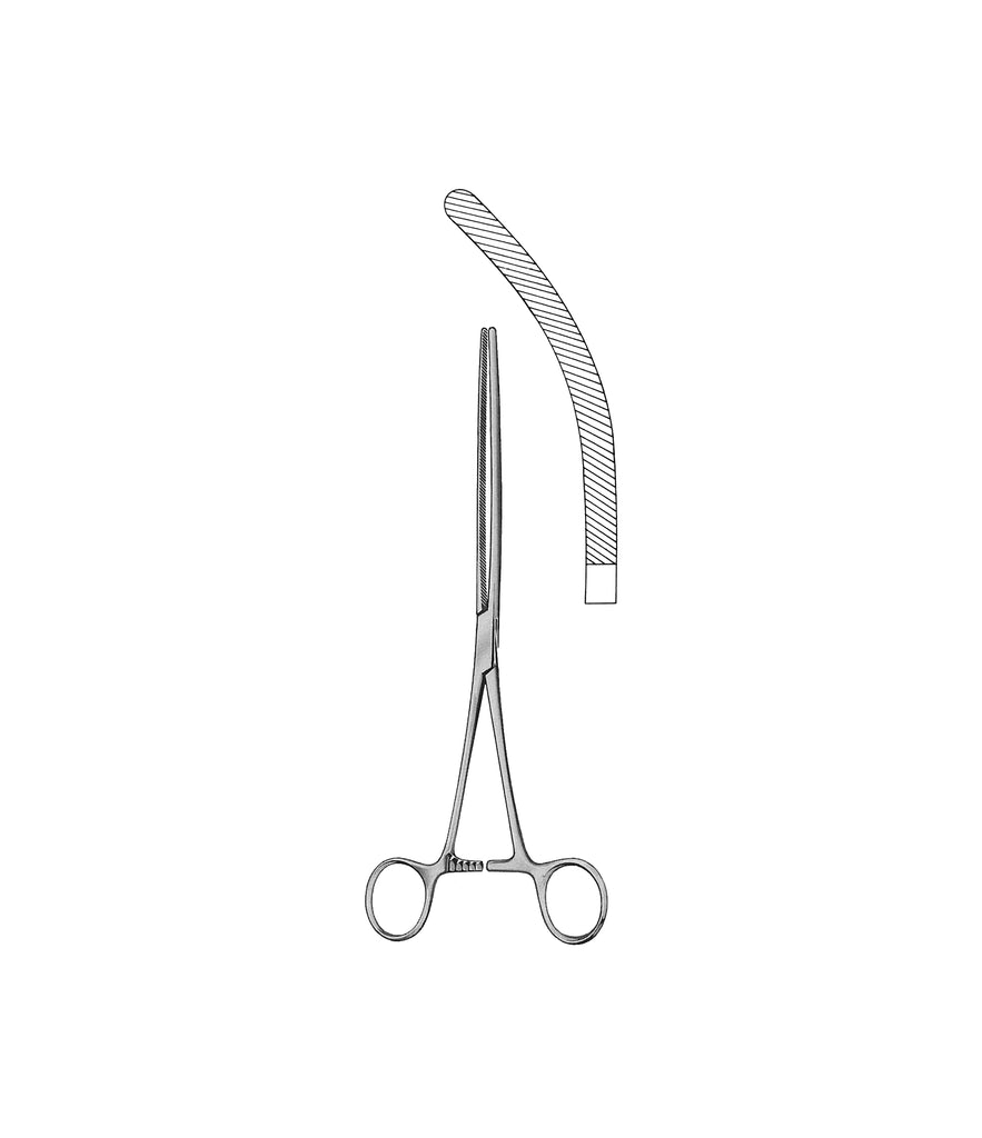 Doyen Intestinal Clamp Forceps Curved 21cm