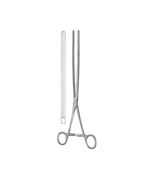 Kocher Int.Clamp Forceps Straight Elastic 25.0cm