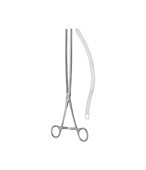 Kocher Int.Clamp Forceps Curved Elastic 28.0cm