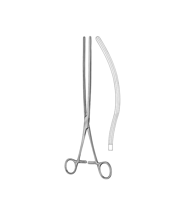 Kocher Int.Clamp Forceps Curved Elastic 28.0cm