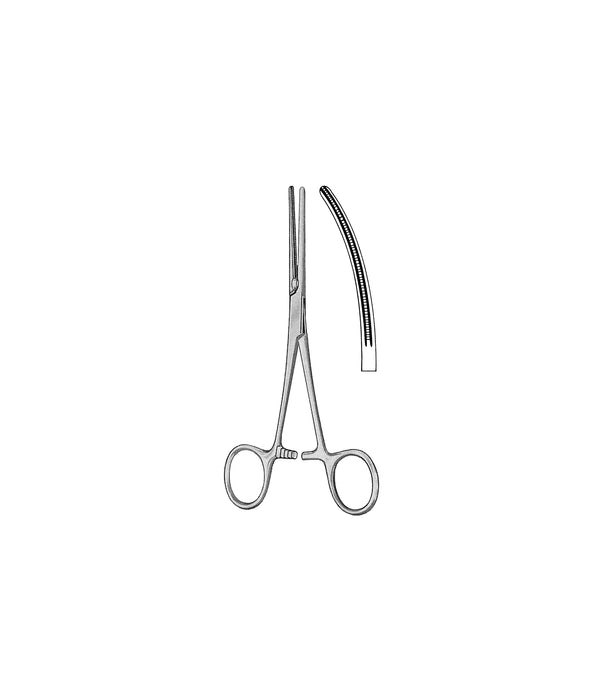Bainbridge At Int.Clamp Forceps Curved 15.0cm
