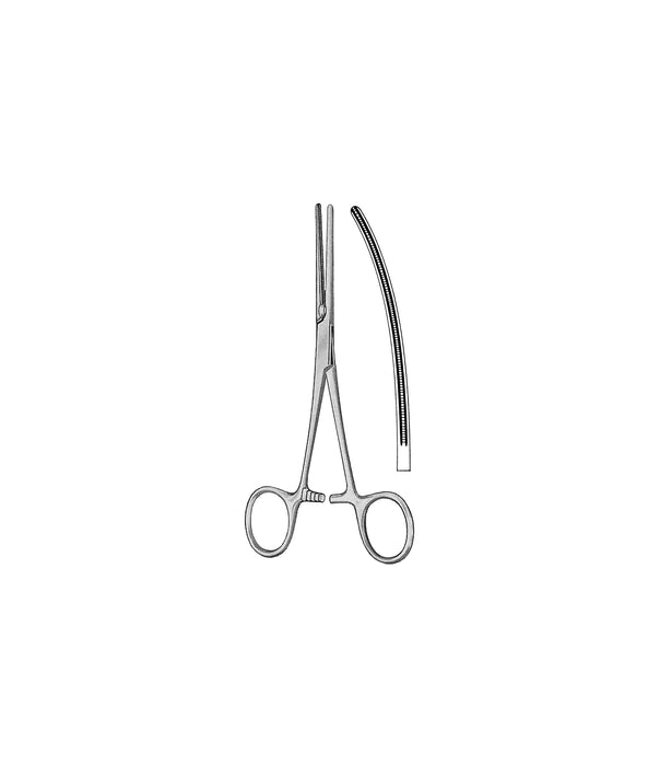 Bainbridge At Int.Clamp Forceps Curved 18.0cm