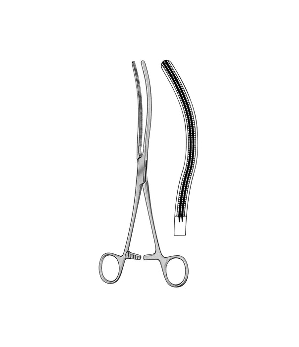 Kocher At Intest.Clamp Forceps Curved 22cm