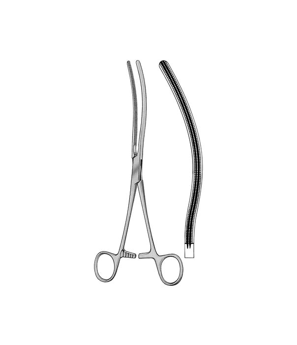 Kocher At Intest.Clamp Forceps Curved 25cm