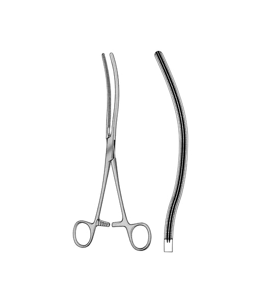 Kocher At Intest.Clamp Forceps Curved 28cm
