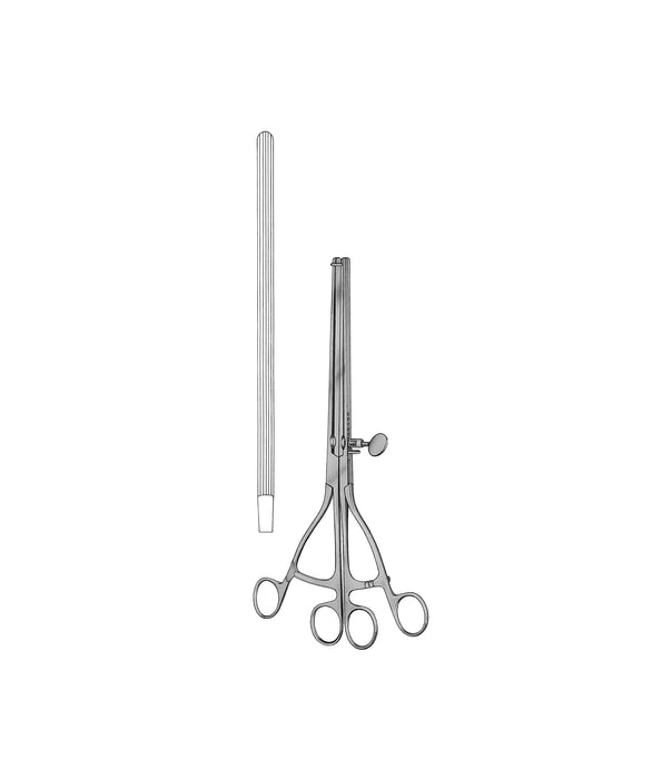 Lane Stomach Clamp Forceps Straight 30.0cm