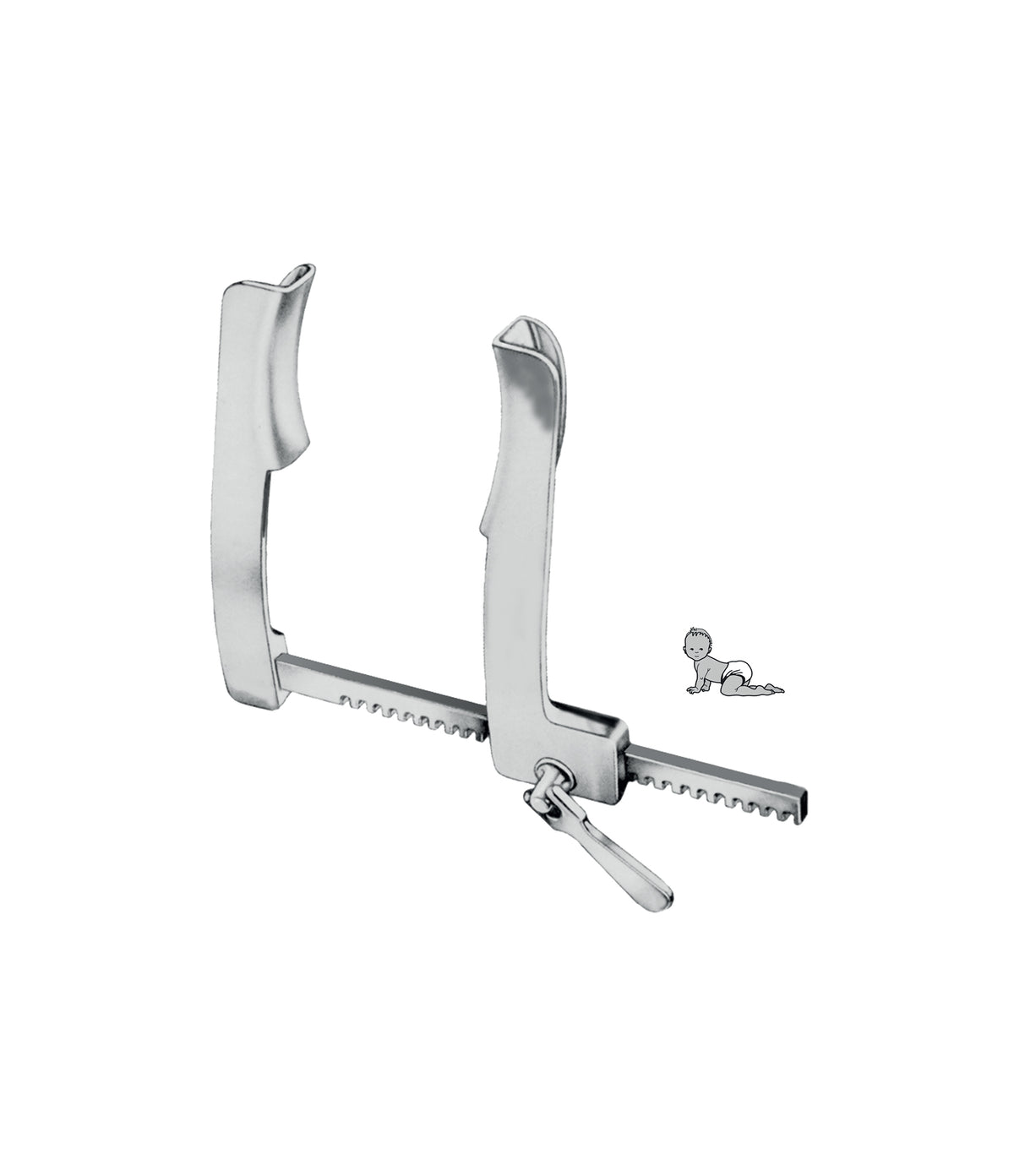 Castaneda Rib Spreader — Stark Medical Pty Ltd