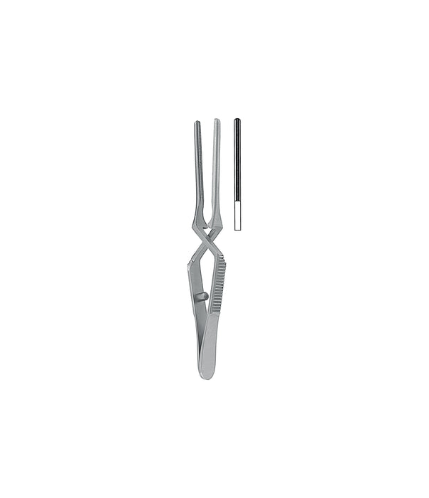 De Bakey Atrauma Bulldog Clamp Straight 8.5cm