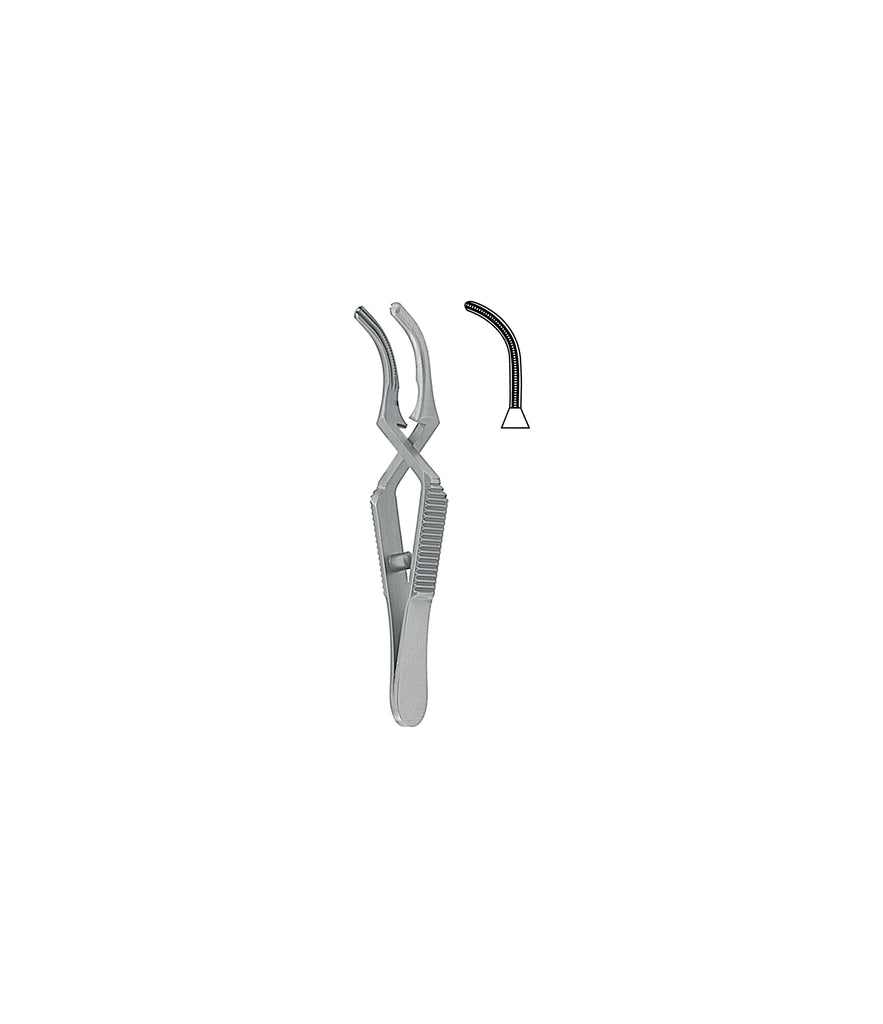 De Bakey Atrauma Bulldog Clamp Curved 7.0cm