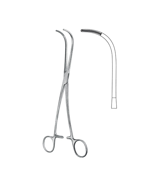 De Bakey Atrauma Forceps 24 cm