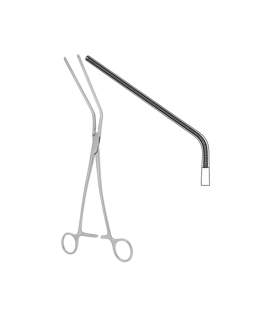 De Bakey Atrauma-Klemme 25cm