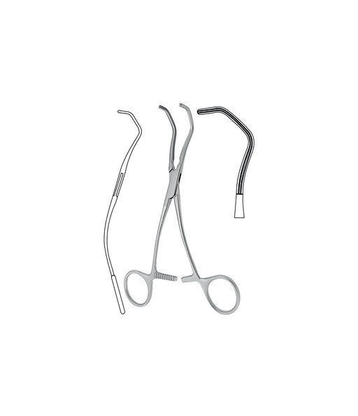 De Bakey Atrauma Forceps 17cm