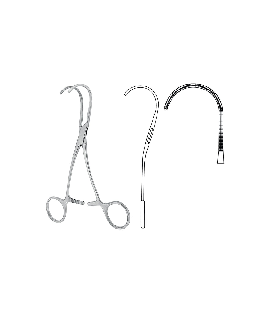 Cooley Atrauma Forceps 16cm