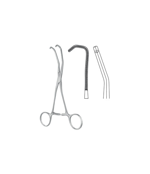 Cooley Atrauma Forceps 17 cm