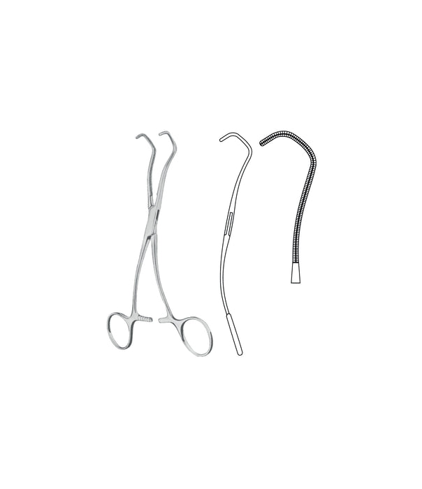 Cooley-Derra Forceps 17cm