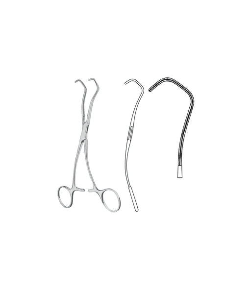 Cooley-Derra Forceps 18cm