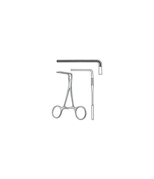De Bakey Atrauma Forceps 10 cm