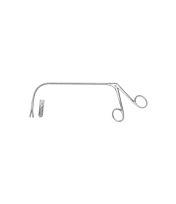 Fraenkel Laryngeal Forceps Oval Cup 26.5cm