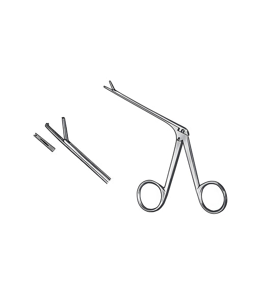 Hartmann Polypus Forceps 1x2 Teeth Shaft 14cm
