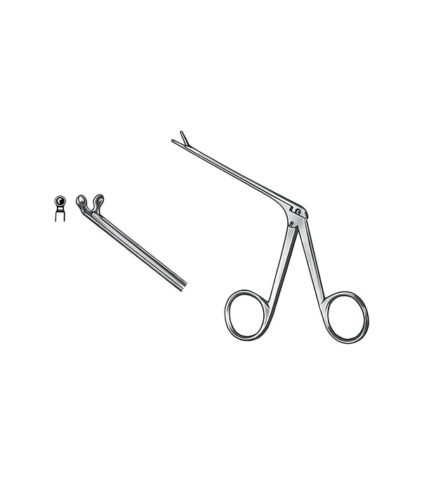 Hartmann Cupped Forceps Angled 8.5cm 2.5mm