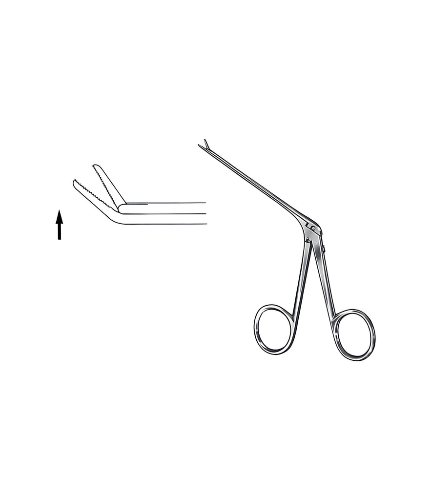 Alligator Curved Up 4.5x0.8mm Satin