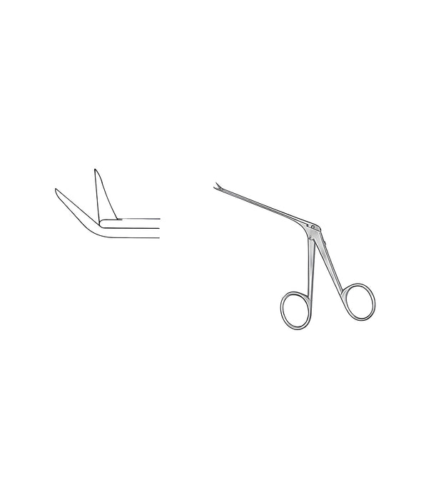 Bellucci Scissors Curved Up 4.0mm Satin