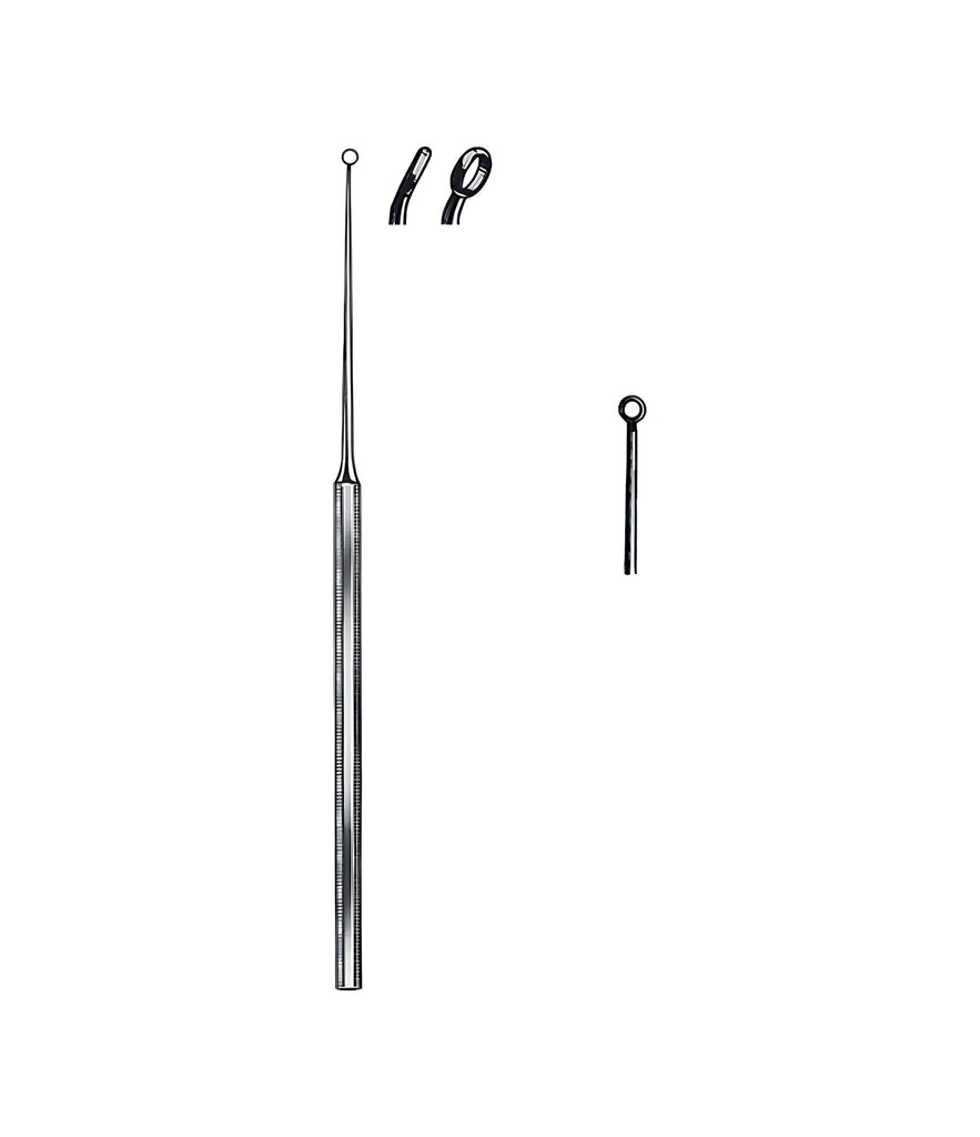 Buck Curette Blunt Curved 16.5cm Figure 0