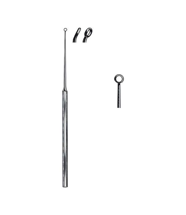 Buck Curette Blunt Curved 16.5cm Figure 4