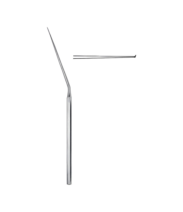 Otology Needles 1.0mm 25 degrees Upwards