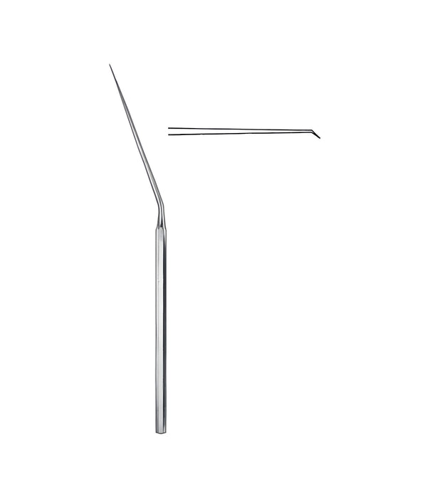 Otology Needles 1.0mm 45 degrees Downwards