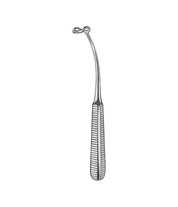 Beckmann Adenoid Curette Curved 22cm Figure 4