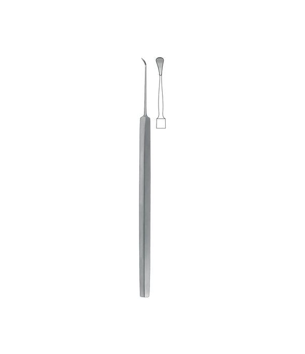 Gill Corneal Knife 3mm Curved 11.5cm